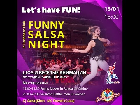 Salsa Club Kiev 15/01/2017 in Caribbean Club