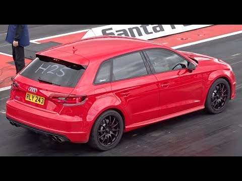 GTI Festival 2017 - Audi S3 Quattro - 1/4 Mile 11.29 @ 128 mph