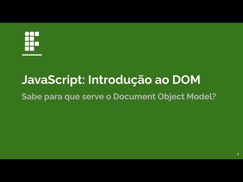 JavaScript: Introdução ao DOM