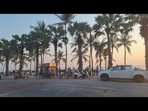 jamtien beach sunset