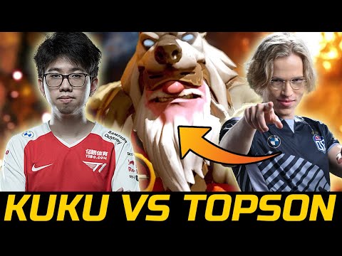 TOPSON VS KUKU - SNIPER MID VS DOOM OFFLANE COMEBACK