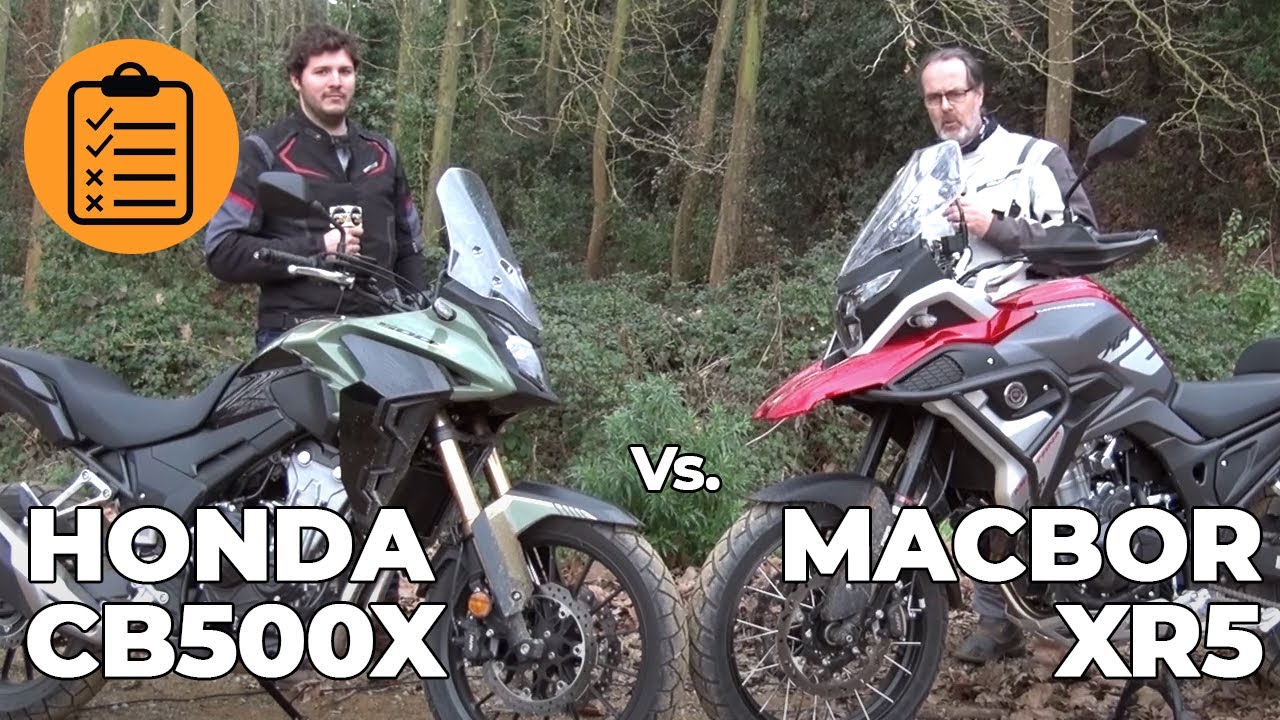 Honda CB500X Vs Macbor Montana XR5| Duelo Trail A2