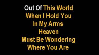 George Strait - Heaven Must Be Wondering Where You Are (Karaoke) - Harris Studios (Improved Audio)