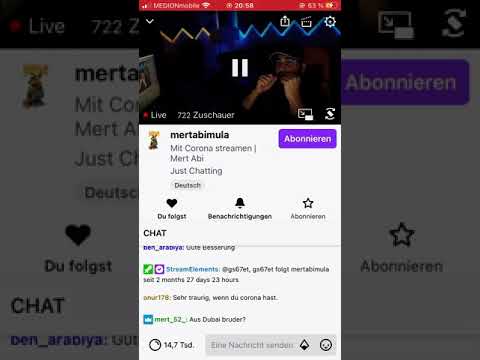 #CORONA  MERT ABI HAT CORONA 😱😭  #TEIL1