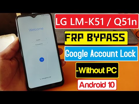 LG Q51 LM-Q510N Bypass FRP 2021 | LG-Q( LGQ51) Android Version 10, All LG Google Account Lock Remove