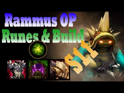 HOW TO PLAY RAMMUS JUNGLE + BUILD & RUNES - Rammus Commentary Guide - League of Legends