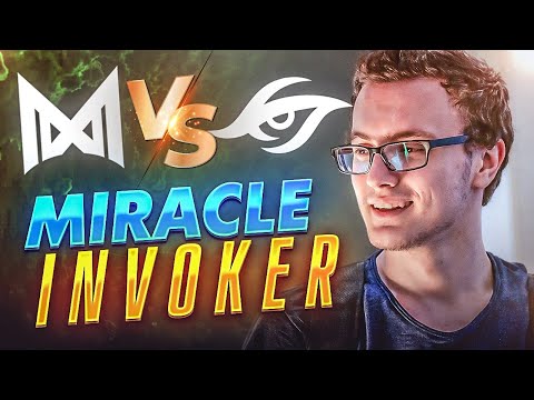 NIGMA vs SECRET - MIRACLE back to Invoker !! OGA DOTA PIT EU-CIS S5 DOTA 2