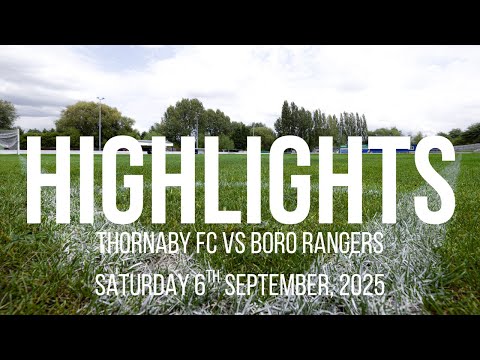 Thornaby FC 0-0 Boro Rangers | Highlights | EBAC Northern League Div 1 2025/26