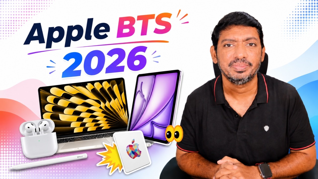 Apple Back to School Offer 2026 India 🔥 Free AirPods and Pencil Pro