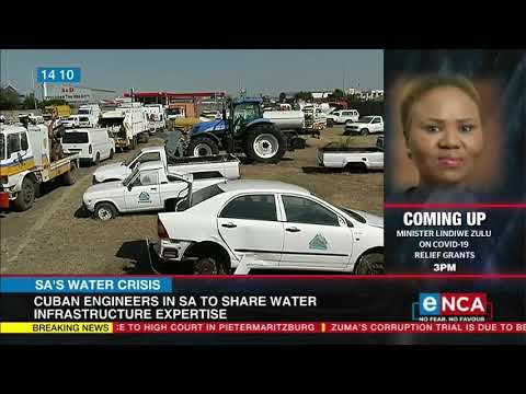 SA's Water Cuban engineers in SA to share water infrastructure expertise