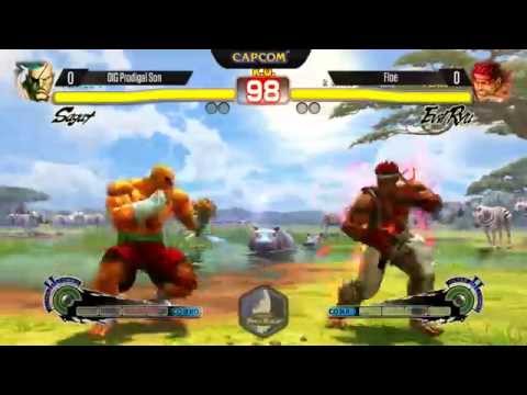 [EVO 2014 USFIV] DIG Prodigal Son (Sagat) vs Floe (Evil Ryu, Yang)