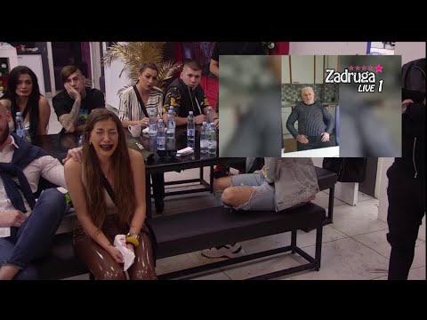 Zadruga 5 - Dalili Dragojević stigla čestitka i od oca Husa - 30.12.2021.