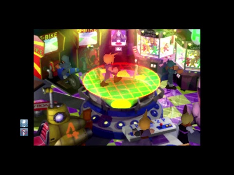 Final fantasy VII arcade boxing fighting a ghost (Fighting khabib 2018)