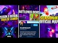 *NEW* Fortnite FULL SEASON X/10 CINEMATIC TRAILER LEAKED! Battlepass Skins, Map, & Sneak Peaks!