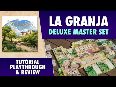 La Granja - Deluxe Master Set - Tutorial & Playthrough