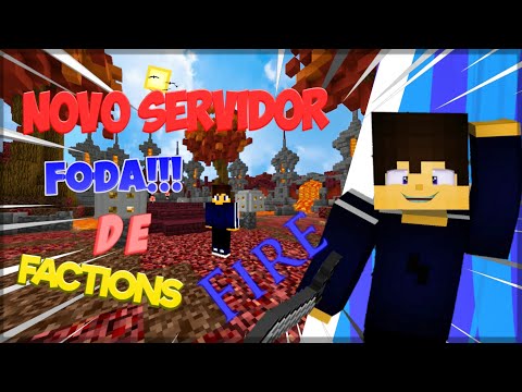 NOVO SERVIDOR DE FACTIONS FIRE!! [MCPE 0.15.10] {Divulgando Servers#22}