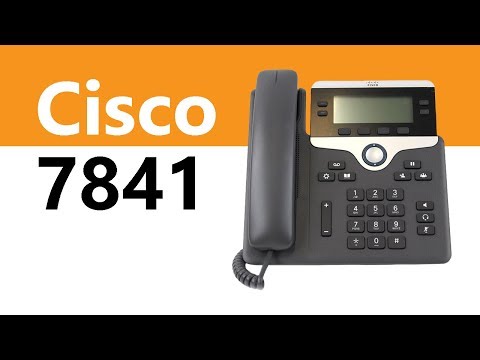 Cisco UC telefonas 7841 video