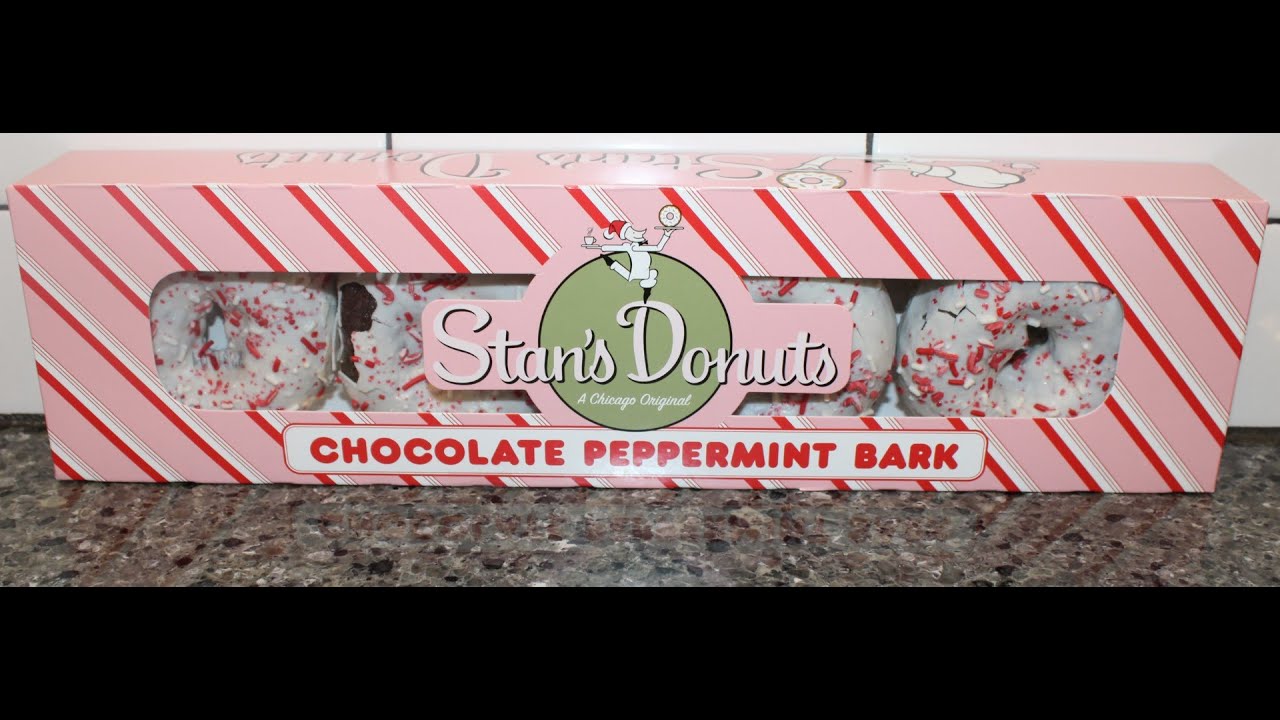 Stan’s Donuts Chocolate Peppermint Bark Donuts Review