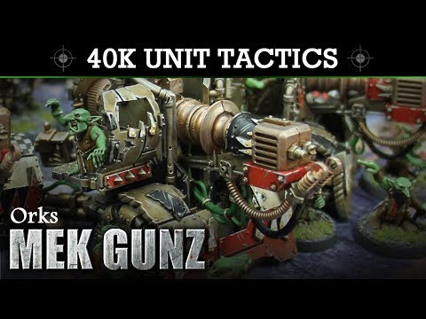 Full showcase and tactica for the Ork Mek Gunz for Warhammer 40,000 8th Edition!
