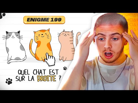 CES ÉNIGMES M'ONT RENDU FOU ! ???? (les pires énigmes)