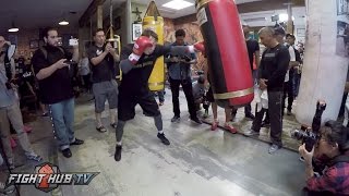 Ruslan Provodnikov's Full Boxing Workout - GOPRO 4 - POV Workout