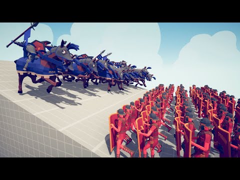CAVALRY CHARGE vs Same Price Armies - Totally Accurate Battle Simulator - TABS