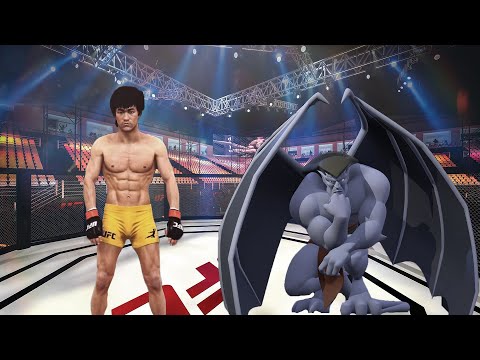 🐯UFC 4 |Bruce Lee vs. Goliath Gargoyle - Tiger Fight🐯