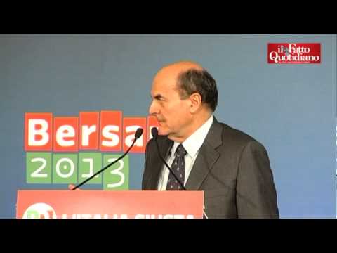 Elections, Bersani: "M5S must say what it wants to do" (February 26, 2013)