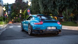 Porsche 991 GT2 RS - LOUD Accelerations, Revs &amp; Driving in Monaco !