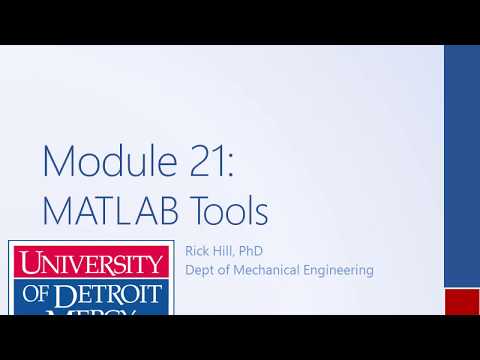 System Dynamics and Control: Module 21c - Bode Diagrams with MATLAB