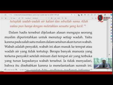 Syarah Seribu Sunnah Dalam Seharian Siri Ke-20