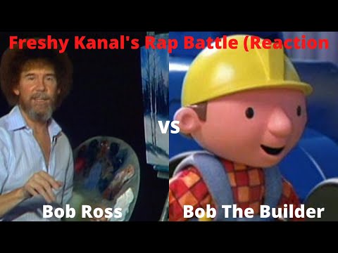 Battle of The BOBS!!! Bob Ross vs Bob The Builder | Freshy Kanal | Reaction