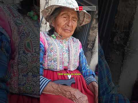 Usuaria de #Pensión65 en #Arequipa