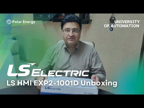 LS HMI EXP2-1001D Unboxing | University of Automation