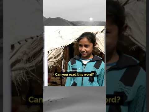 Matanya dipenuhi air mata ketika dia menyadari apa kata itu #shorts