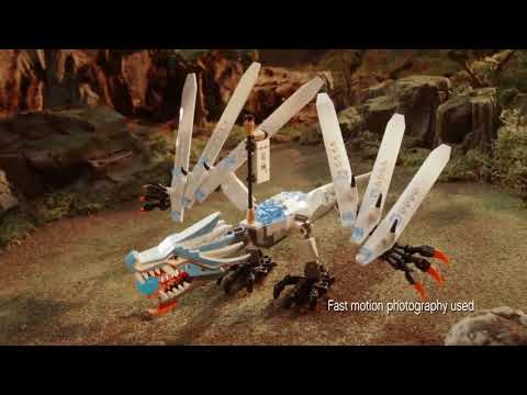 LEGO 2260 Ice Dragon Attack - LEGO 2263 Turbo Shredder - LEGO Ninjago