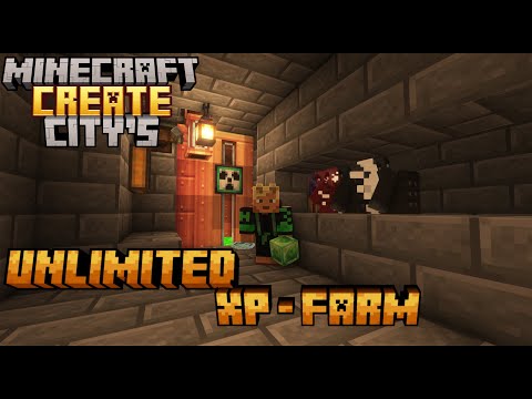 Unlimited XP Farm Part 1 - Create mod Erfahrungsdusche! [Create_City's] [Episode006]