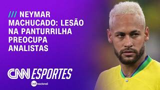 Vídeo: NEYMAR MACHUCADO: Lesão na panturrilha preocupa analistas