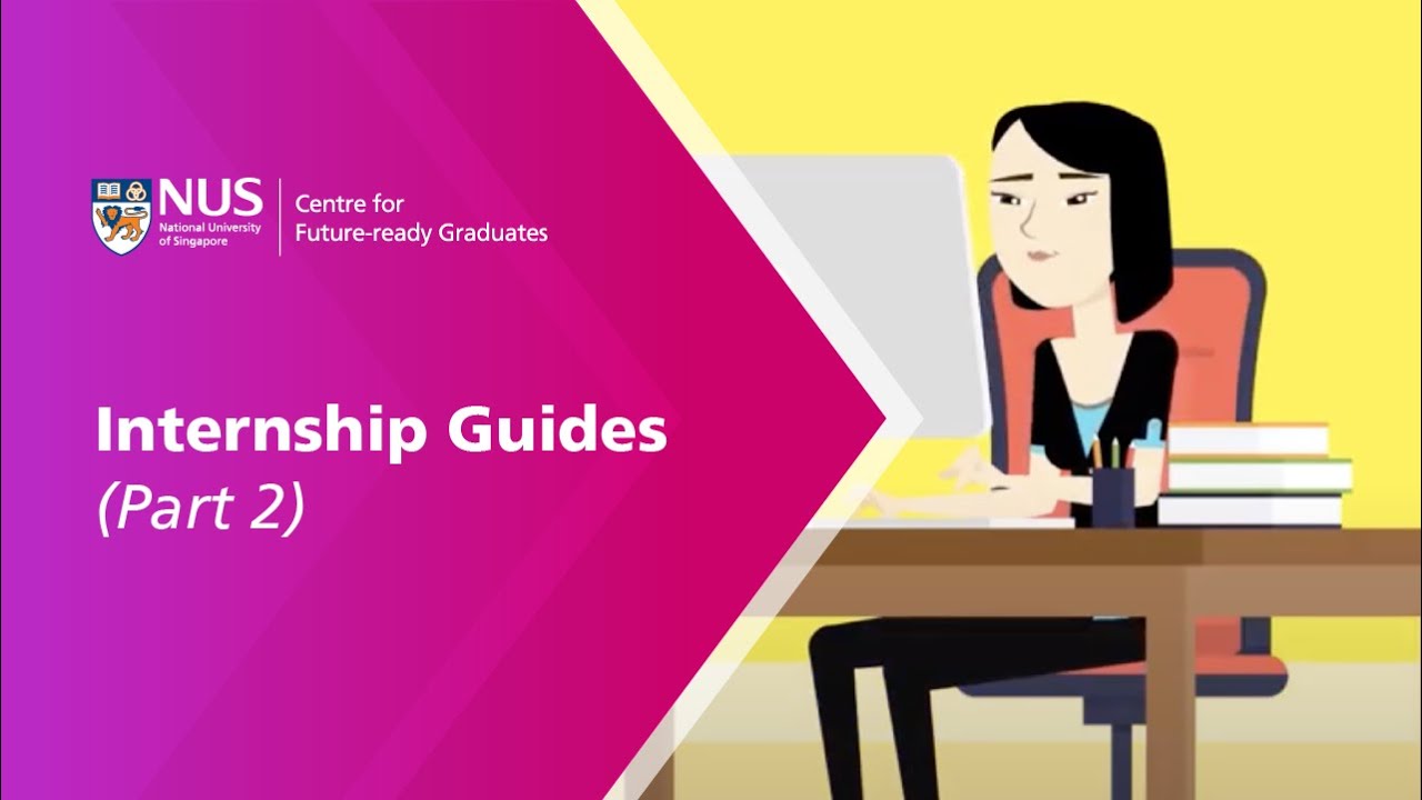 Internship Guides (Part 2): Planning & Preparing