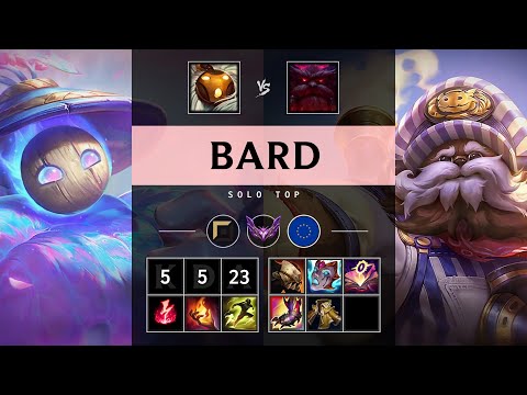 Bard Top vs Ornn - EUW Master Patch 25.18