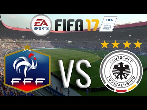 FIFA 17 France vs Germany (EURO 2016 semi final) PS4 Gameplay 1080p