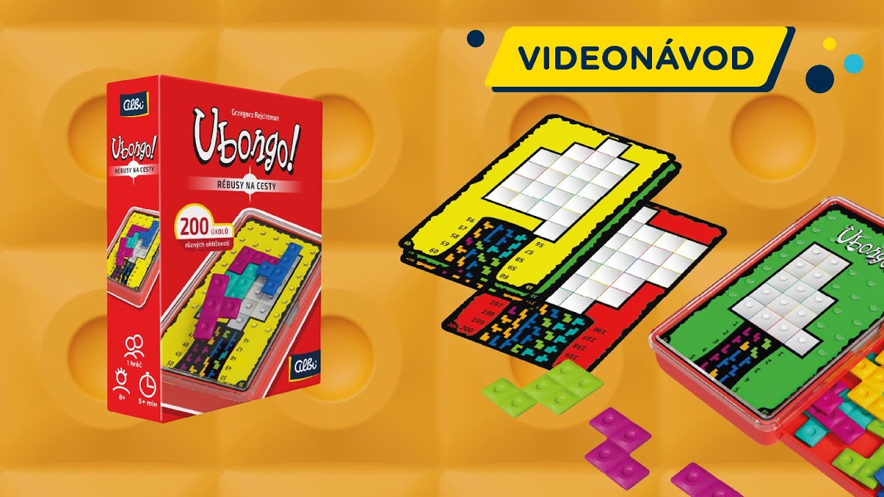 Ubongo - Rébusy na cesty: videonávod