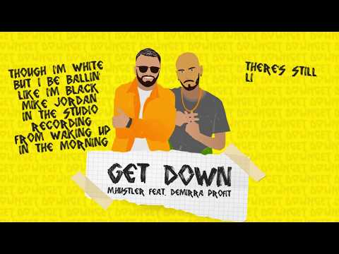 M.Hustler ft.  Demirra Profit - Get Down (Official lyrics video)