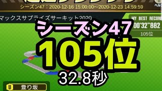 ミニ四駆　シーズン47 　100位　38秒　超速グランプリ　超速gp　攻略