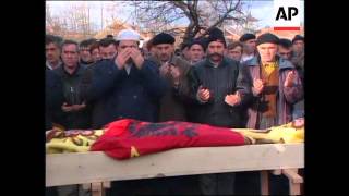 KOSOVO: FUNERAL OF TOP ALBANIAN OFFICIAL