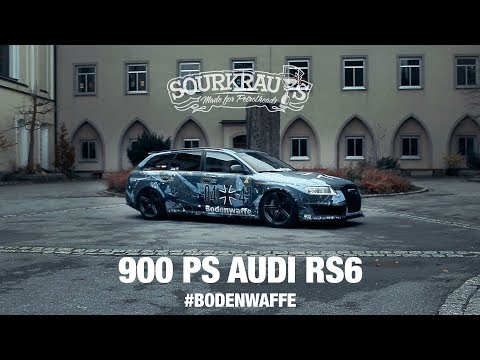 900 PS Audi RS6 - BODENWAFFE / (engl.sub)