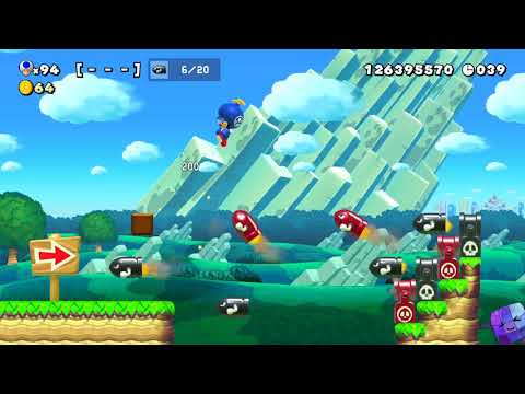 Super Mario Maker 2 🔧 Endless Challenge 4489 - 4496