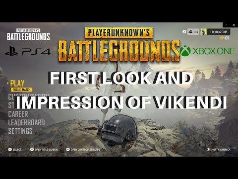 PUBG XBOX/PS4 NEW SNOW MAP (VIKENDI) - FIRST LOOK AND IMPRESSION!