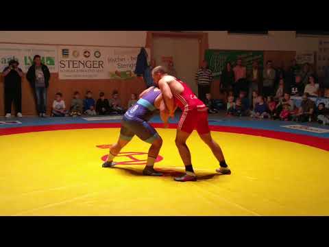 26.10.2019 RWG vs. KSV Neu-Isenburg - 98kg Gr-Röm: Johann Gustafsson vs Thomas Zahos