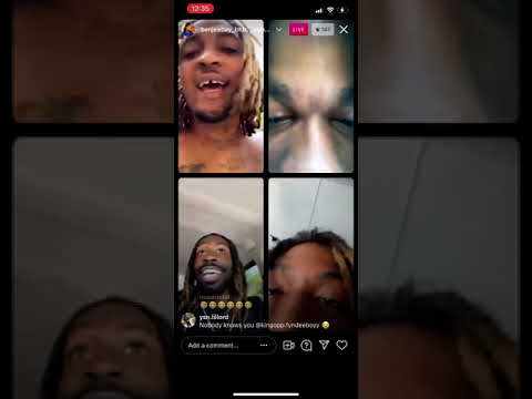 Fyndee Boy, YNMM Benjee and SG Batman on IG LIVE arguing about BDK/GDK, “You Ain’t Know Duck”